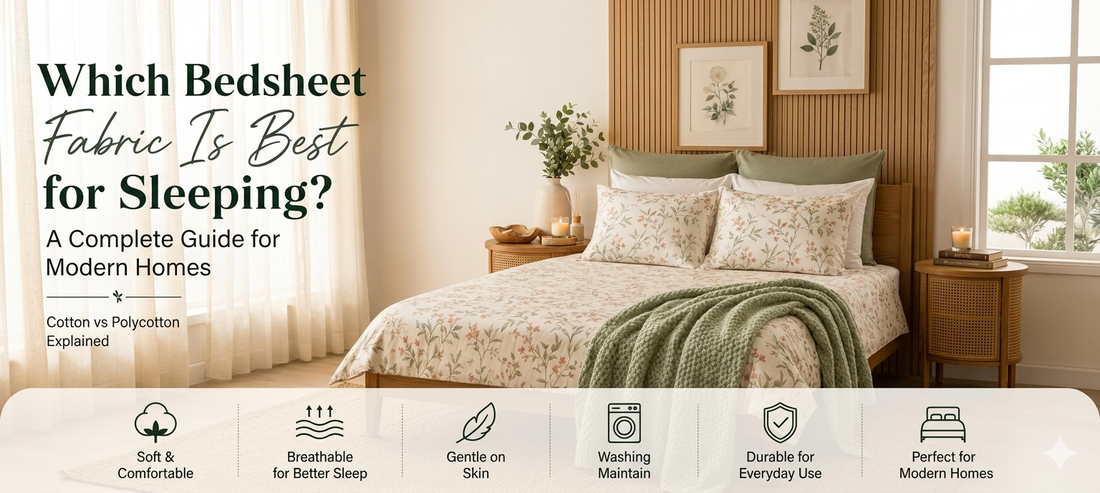 Which Bedsheet Fabric Is Best for Sleeping? A Complete Guide for Modern Homes