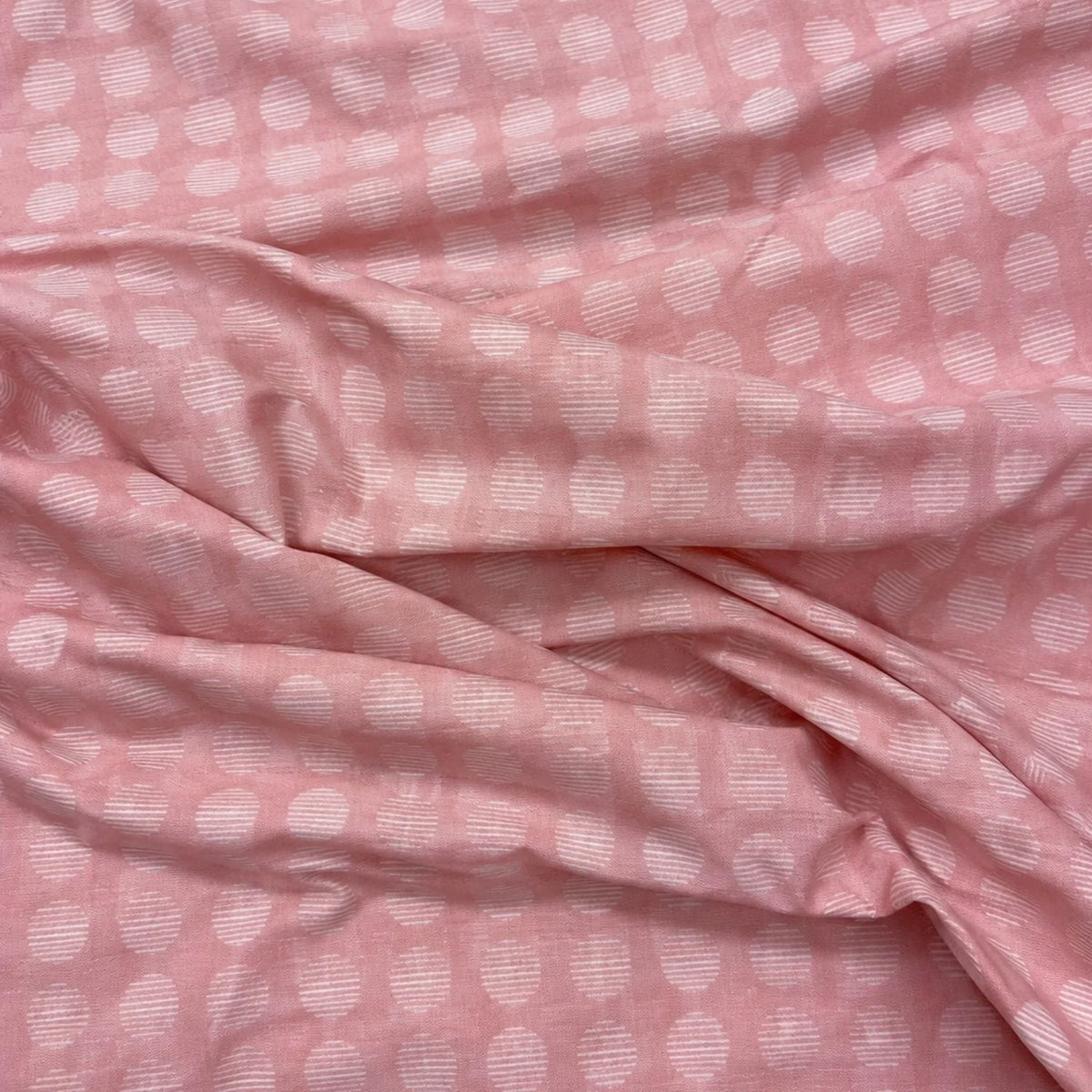 Dream Weaverz Home Polycotton (Fitted) 260TC DoubleSIZE BEDSHEET(Pink)
