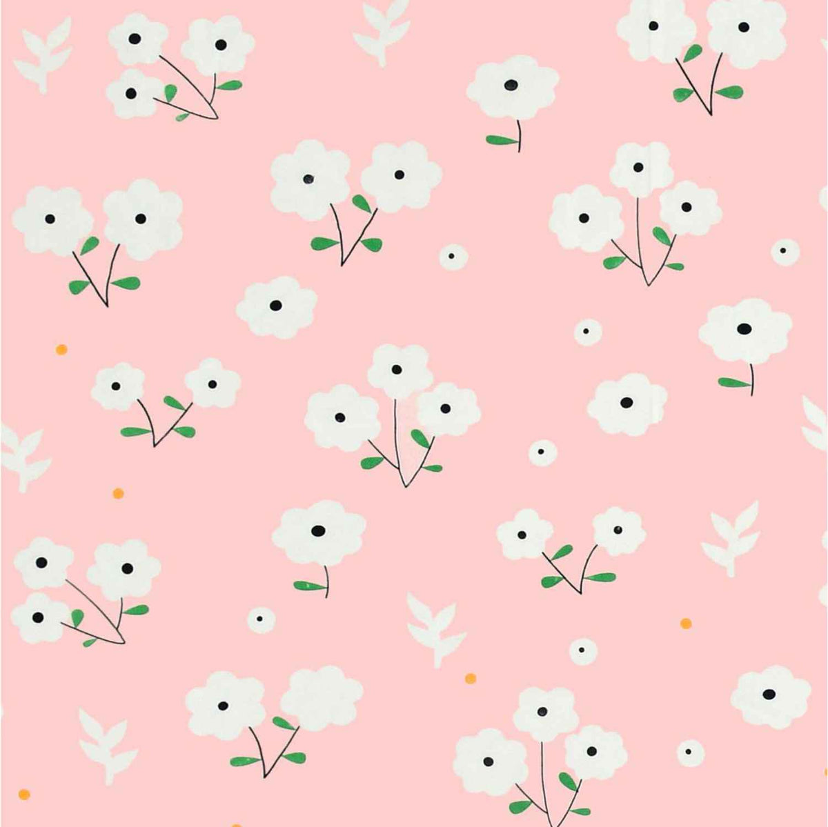 Dream Weaverz Home Polycotton King Fitted (Elastic) 260 TC Floral 1 Bedsheet with 2 Pillow Covers (Baby Pink)