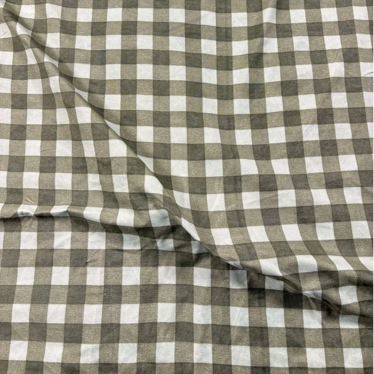 Dream Weaverz Home Polycotton (Fitted) 260TC DoubleSIZE BEDSHEET(Green-Check)