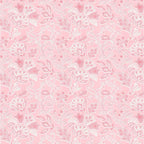 Dream Weaverz Home Polycotton King Fitted (Elastic) 260 TC Floral 1 Bedsheet with 2 Pillow Covers (Pink)