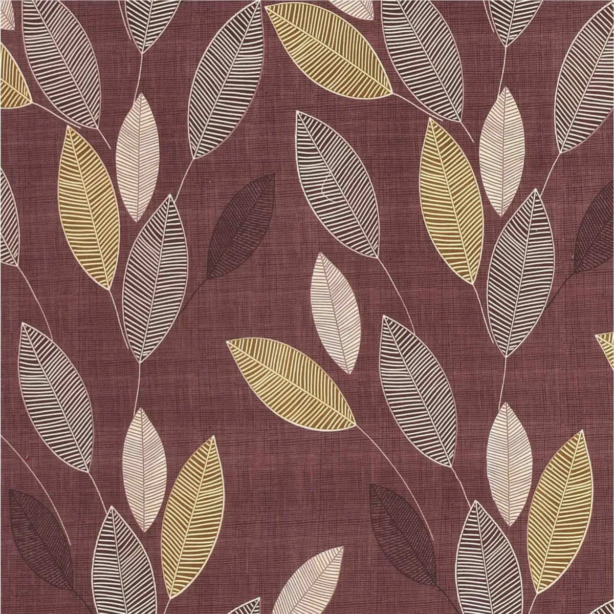 Dream Weaverz Home Polycotton Double Fitted (Elastic) 260 TC Abstract 1 Bedsheet with 2 Pillow Covers (Brown)