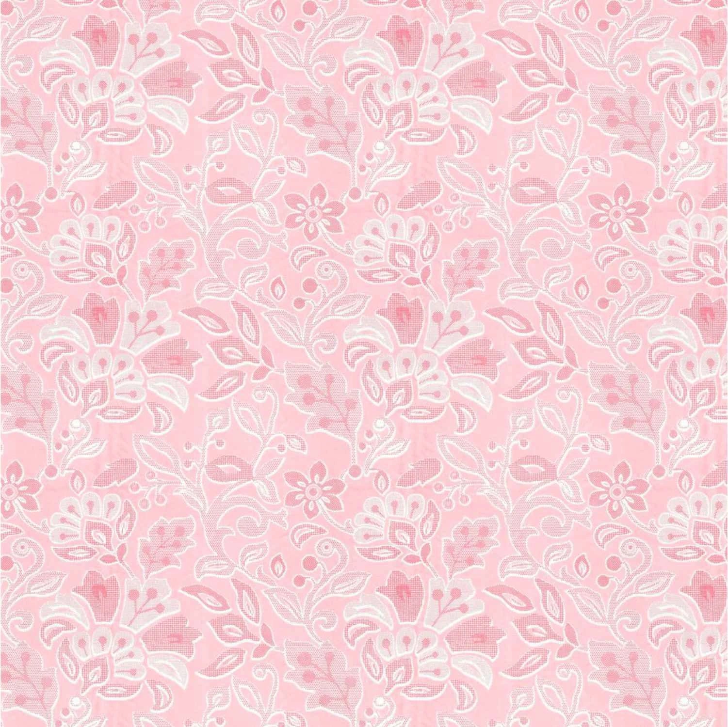 Dream Weaverz Polycotton King Fitted (Elastic) 260 TC Floral 1 Bedsheet with 2 Pillow Covers (Pink)