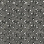 Dream Weaverz Cotton King Flat 220 TC Abstract 1 Bedsheet with 2 Pillow Covers (Charcoal grey)