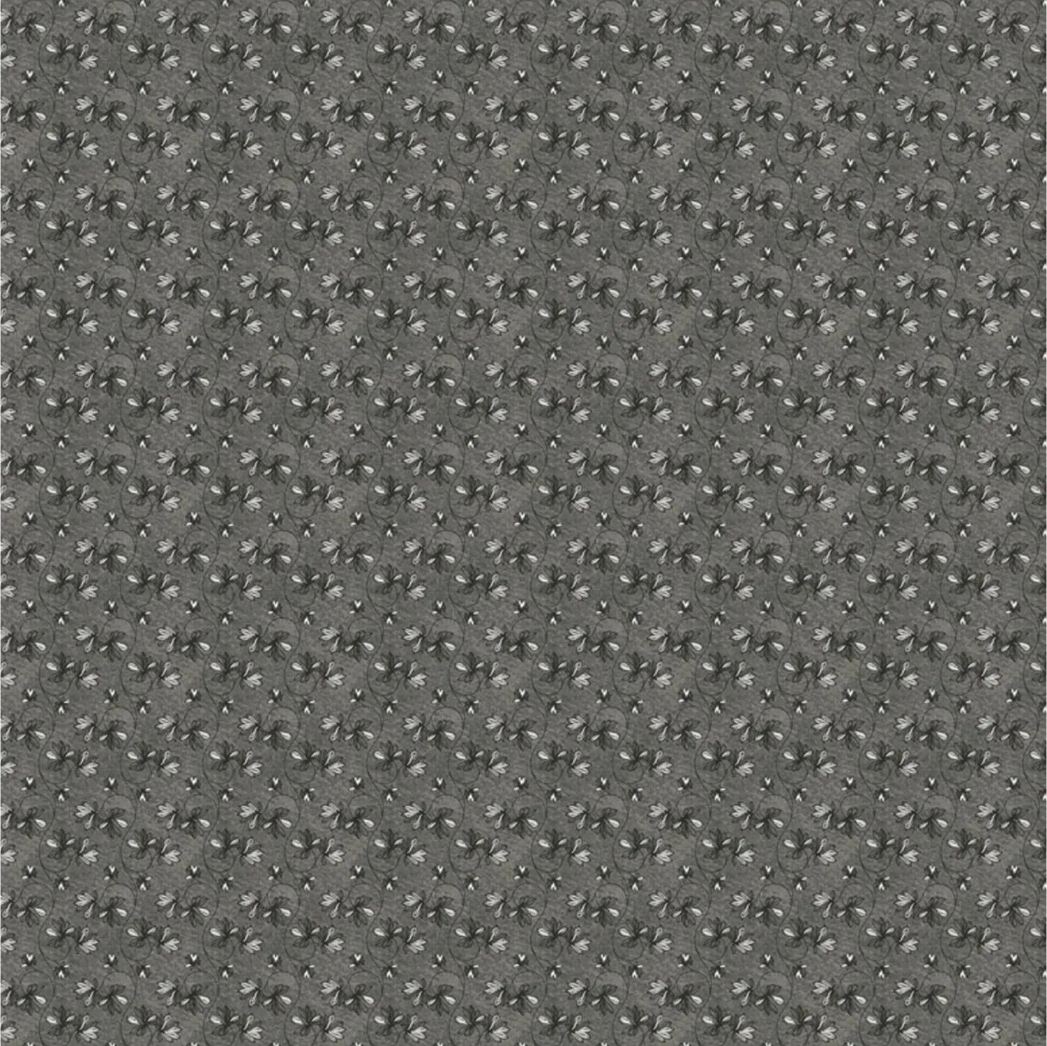 Dream Weaverz Cotton King Flat 220 TC Abstract 1 Bedsheet with 2 Pillow Covers (Charcoal grey)