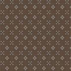 Dream Weaverz Cotton King Flat 220 TC Abstract 1 Bedsheet with 2 Pillow Covers (Dark brown)