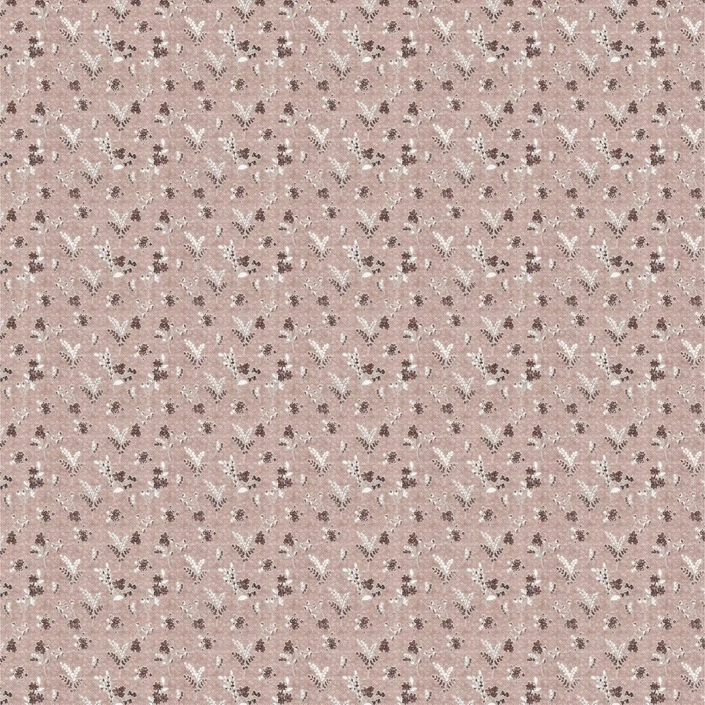 Dream Weaverz Cotton King Flat 220 TC Abstract 1 Bedsheet with 2 Pillow Covers (Dusty rose)