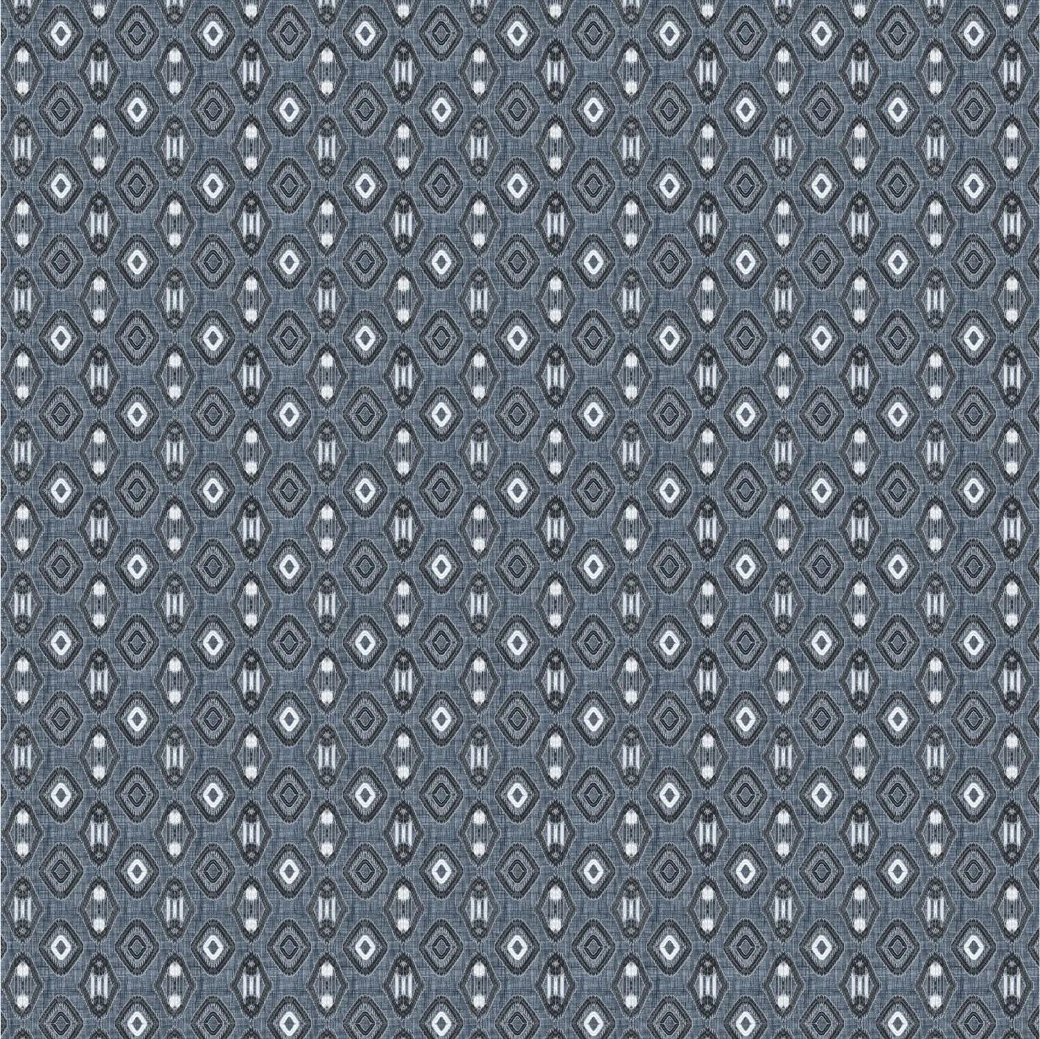 Dream Weaverz Cotton King Flat 220 TC Abstract 1 Bedsheet with 2 Pillow Covers (Grey-white)