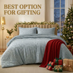 Dream Weaverz Jacquard Bedsheets King Size, 4-Piece Cotton Set Double King Bed | AC Comforter, Flat Sheet & 2 Matching Pillow Covers | Soft, Breathable & Skin-Friendly Self Design