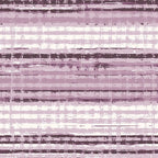 Dream Weaverz Cotton Queen Flat 220 TC Striped 1 Bedsheet with 2 Pillow Covers (Purple, White)