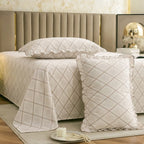 Dream Weaverz Home Polycotton (Flat) 260TC DoubleSIZE BEDSHEET(White)