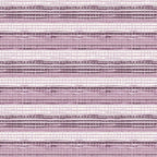 Dream Weaverz Cotton Queen Flat 220 TC Striped 1 Bedsheet with 2 Pillow Covers (Purple, White)