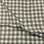 Dream Weaverz Home Polycotton (Flat) 260TC DoubleSIZE BEDSHEET(Green Checks)