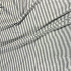 Dream Weaverz Home Polycotton (Flat) 260TC DoubleSIZE BEDSHEET(Dark Grey Stripes)