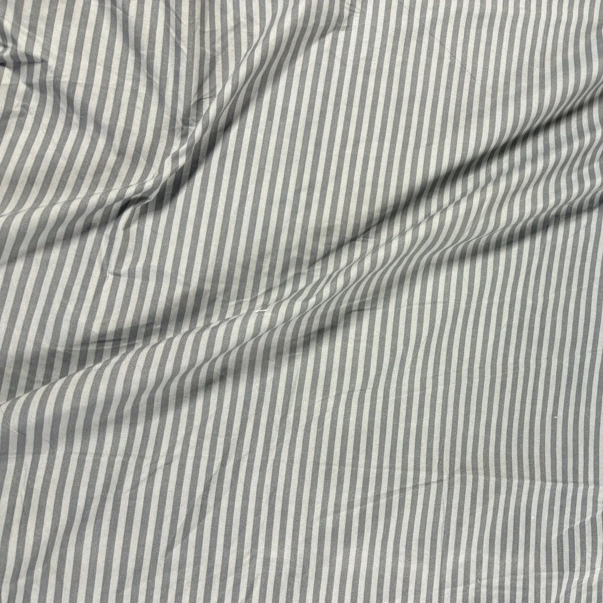Dream Weaverz Home Polycotton (Flat) 260TC DoubleSIZE BEDSHEET(Dark Grey Stripes)