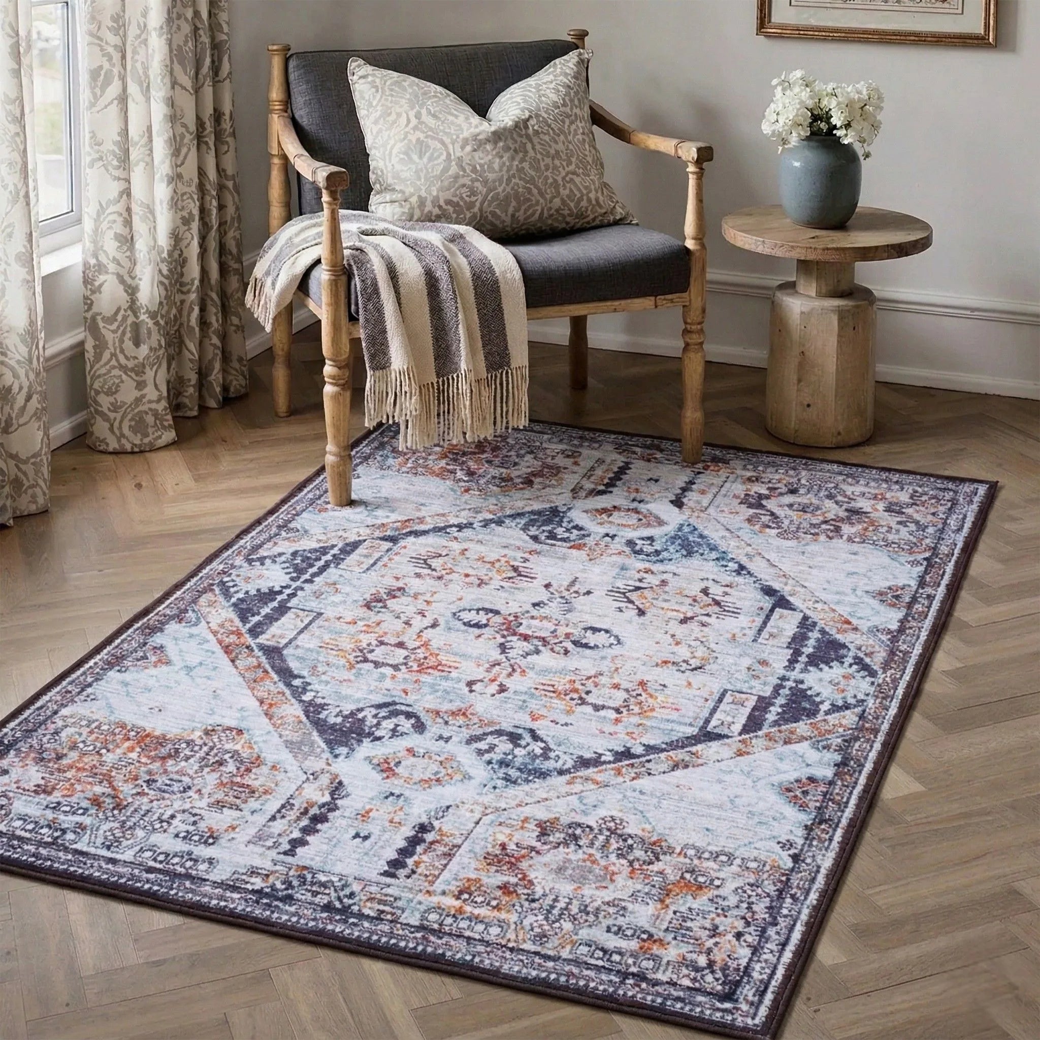 Dream Weaverz 91.44 cm  X 152.4 cm Silk Carpet (Rectangle, Multicolor)