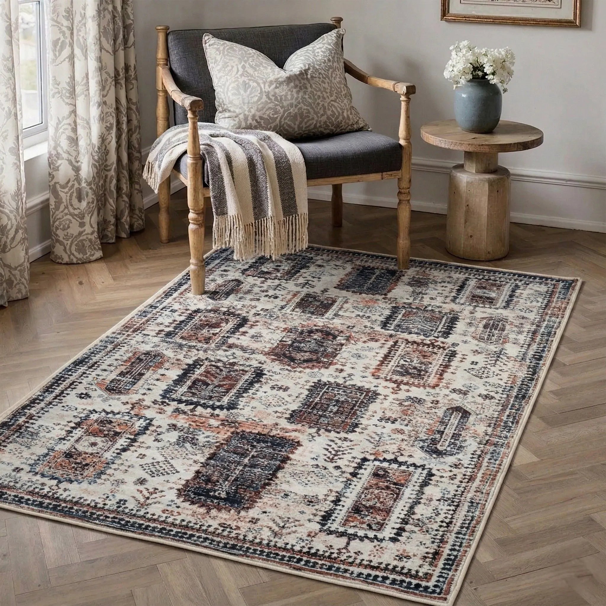 Dream Weaverz 91.44 cm  X 152.4 cm Silk Carpet (Rectangle, Multicolor)