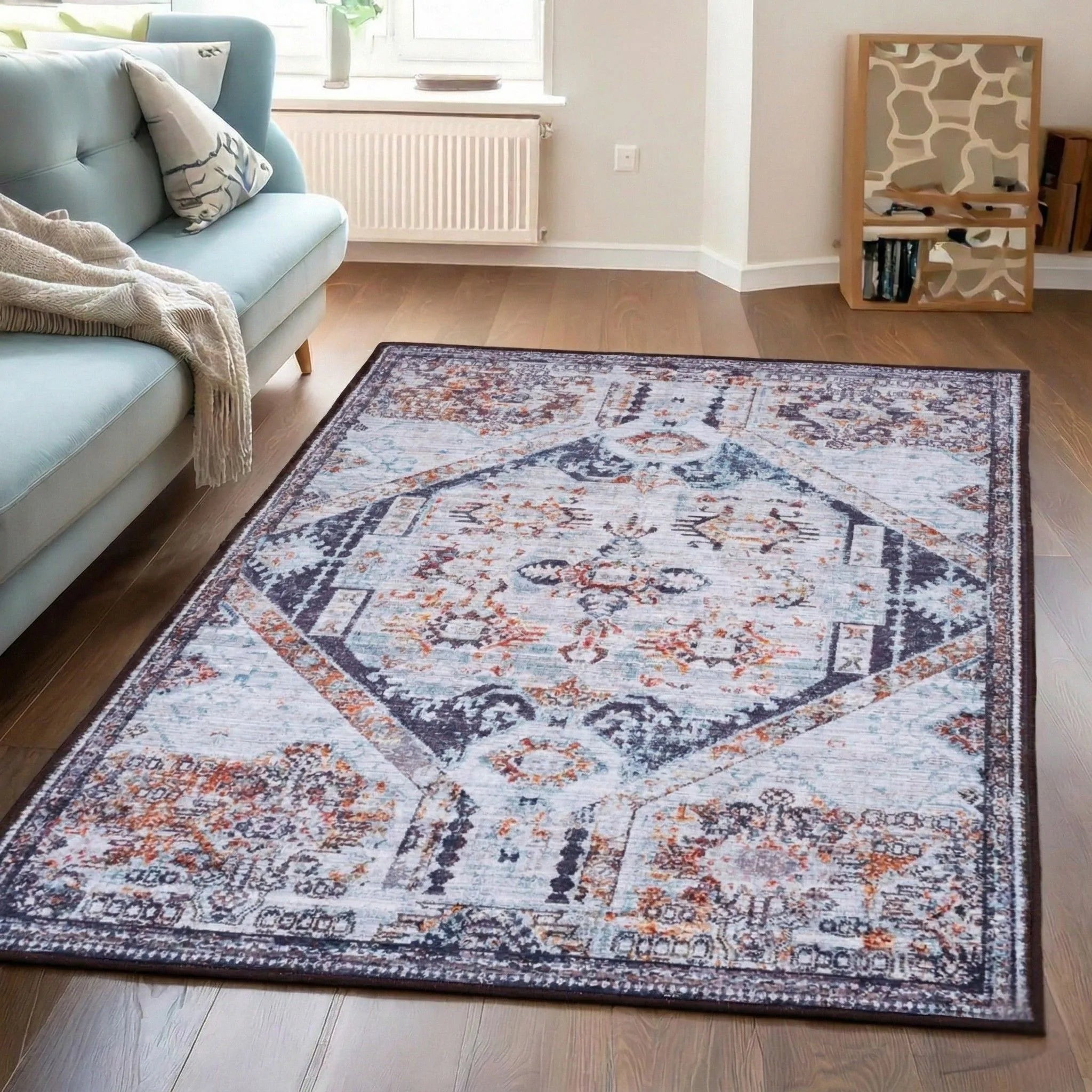 Dream Weaverz 121.92 cm  X 182.88 cm Silk Carpet (Rectangle, Multicolor)