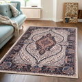 Dream Weaverz 121.92 cm  X 182.88 cm Silk Carpet (Rectangle, Multicolor)