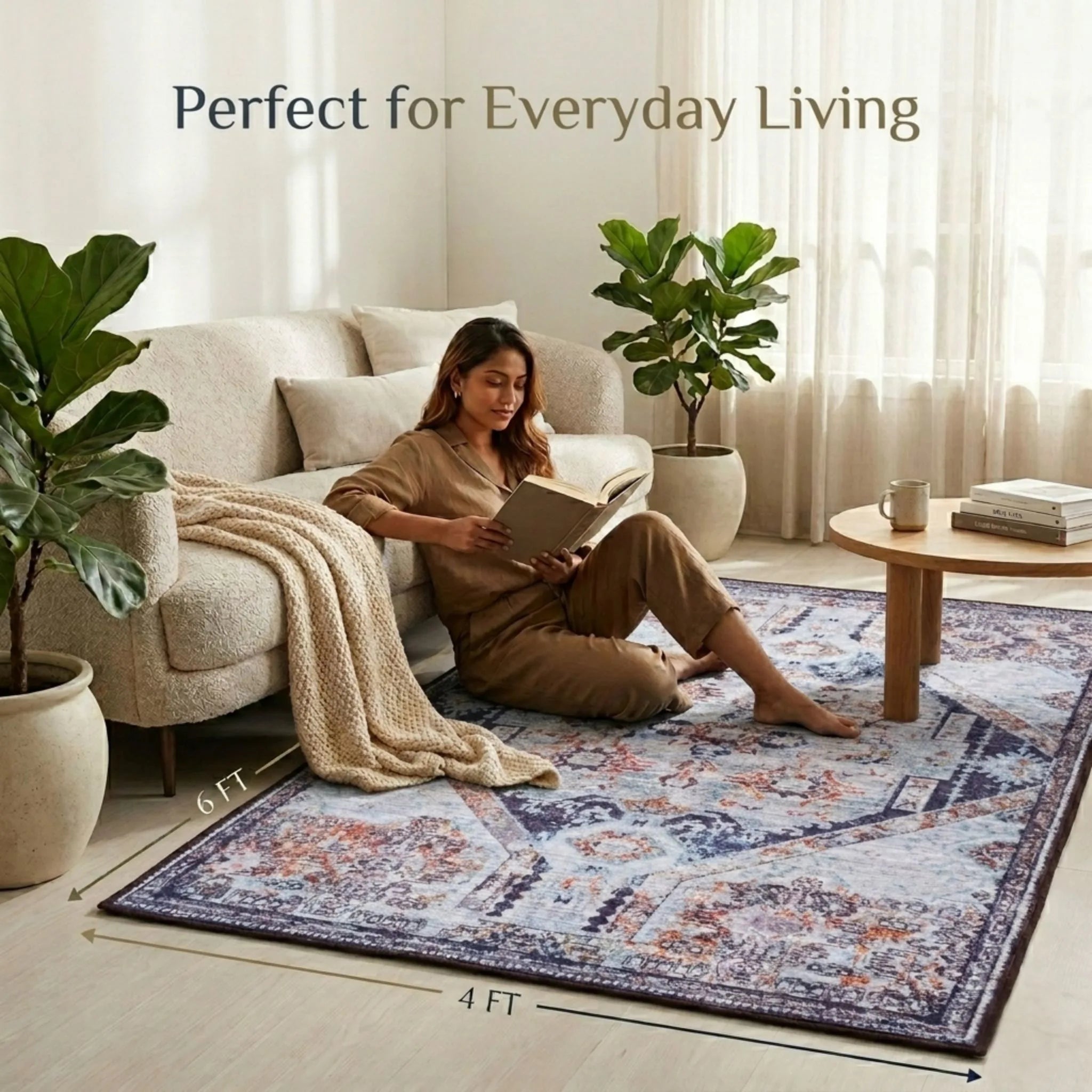 Dream Weaverz 121.92 cm  X 182.88 cm Silk Carpet (Rectangle, Multicolor)