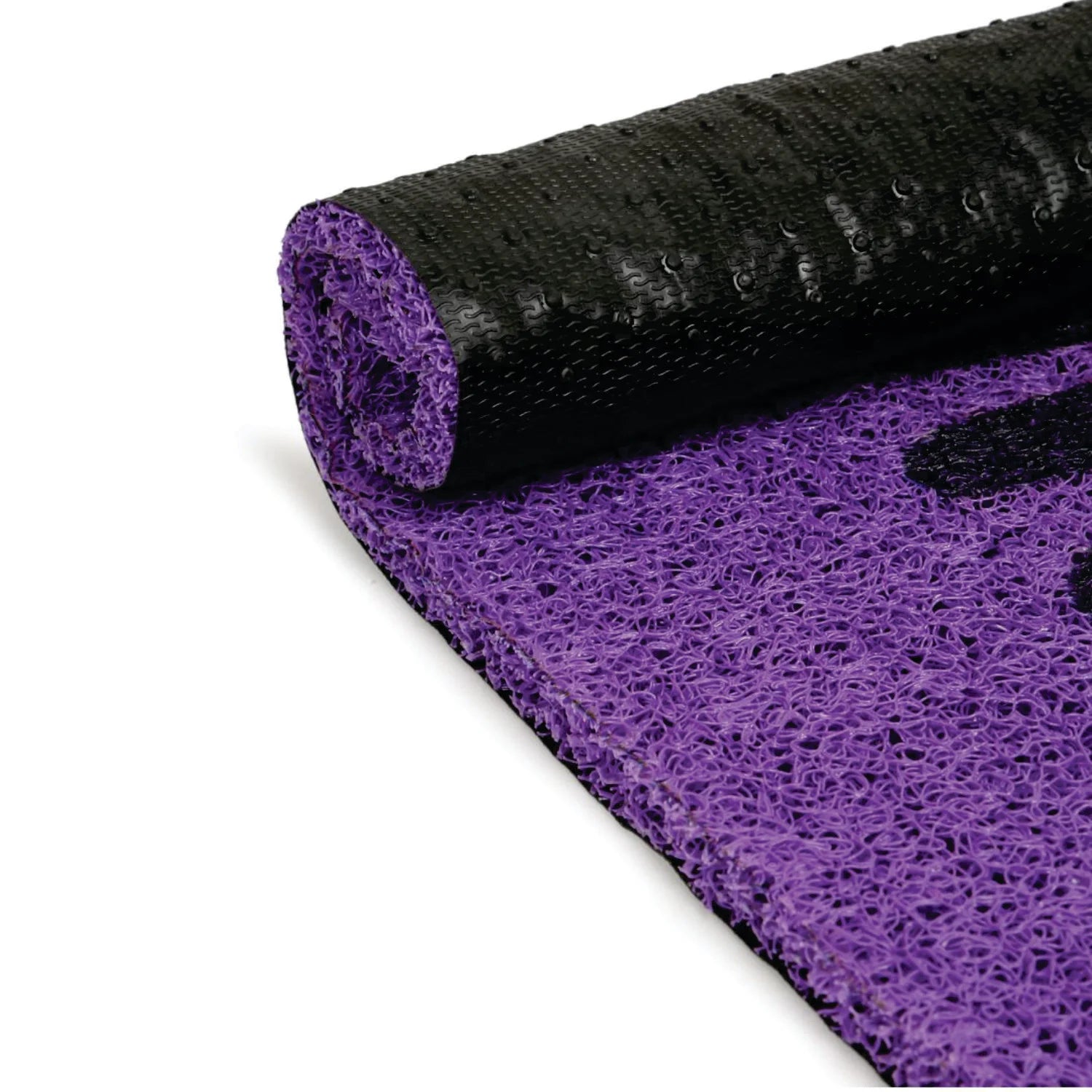 Dream Weaverz Rubber Door Mat (Purple, Medium)
