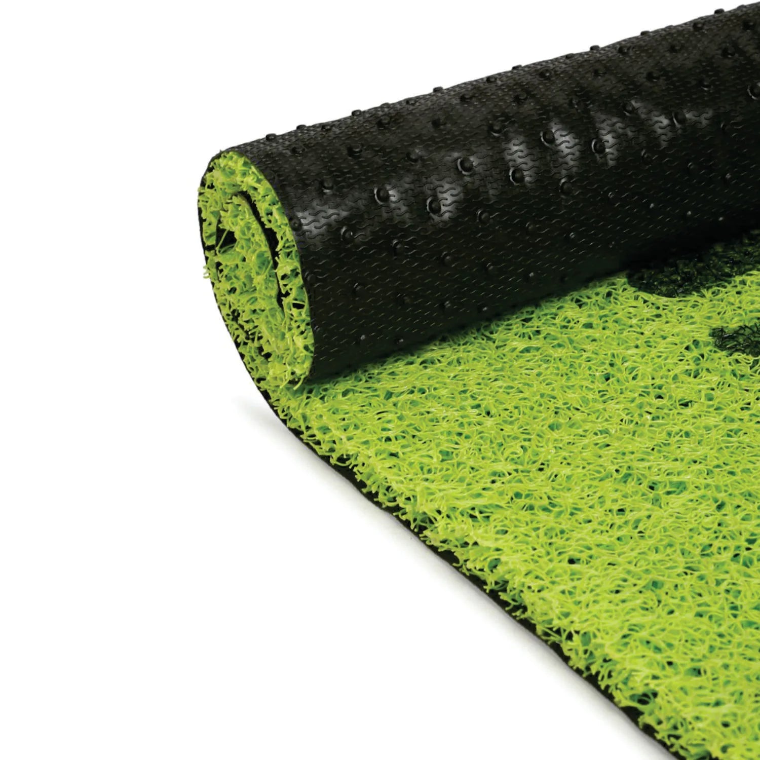Dream Weaverz Rubber Door Mat (Green, Medium)