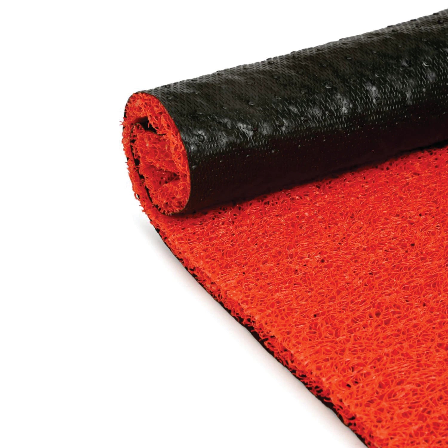 Dream Weaverz Rubber Door Mat (Red, Medium)