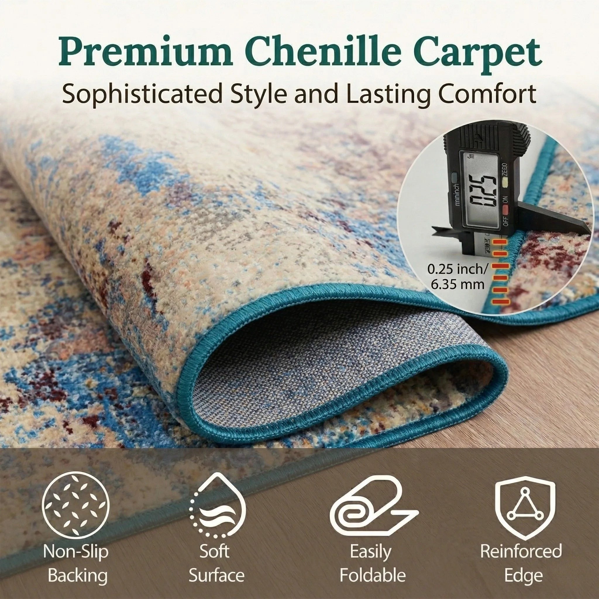 Dream Weaverz 91.44 cm  X 152.4 cm Silk Carpet (Rectangle, Multicolor)