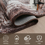 Dream Weaverz 121.92 cm  X 182.88 cm Silk Carpet (Rectangle, Brown)