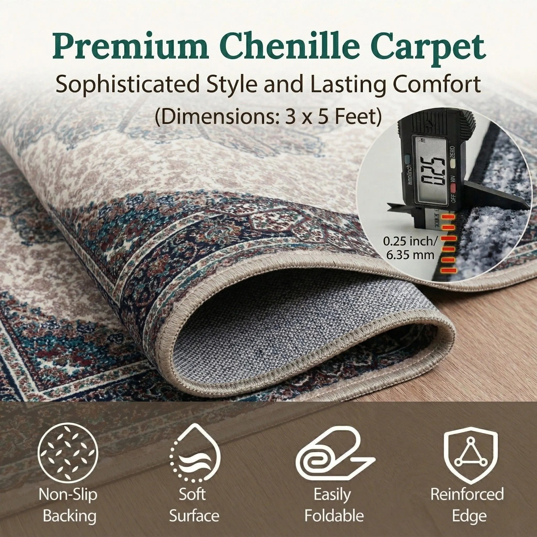 Dream Weaverz 121.92 cm  X 182.88 cm Silk Carpet (Rectangle, Maroon)