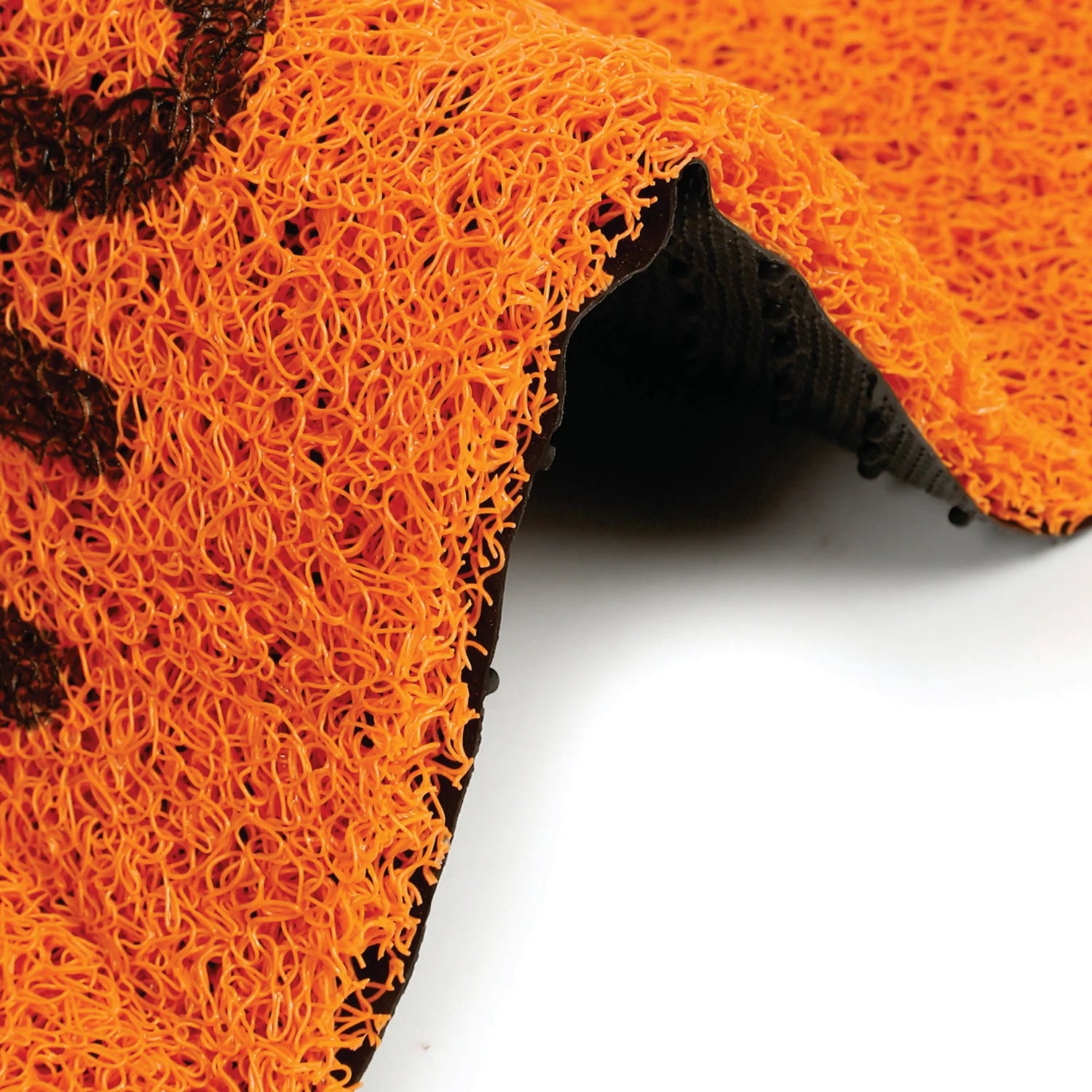 Dream Weaverz Rubber Door Mat (Orange, Medium)