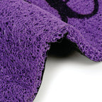 Dream Weaverz Rubber Door Mat (Purple, Medium)