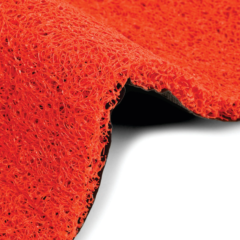 Dream Weaverz Rubber Door Mat (Red, Medium)