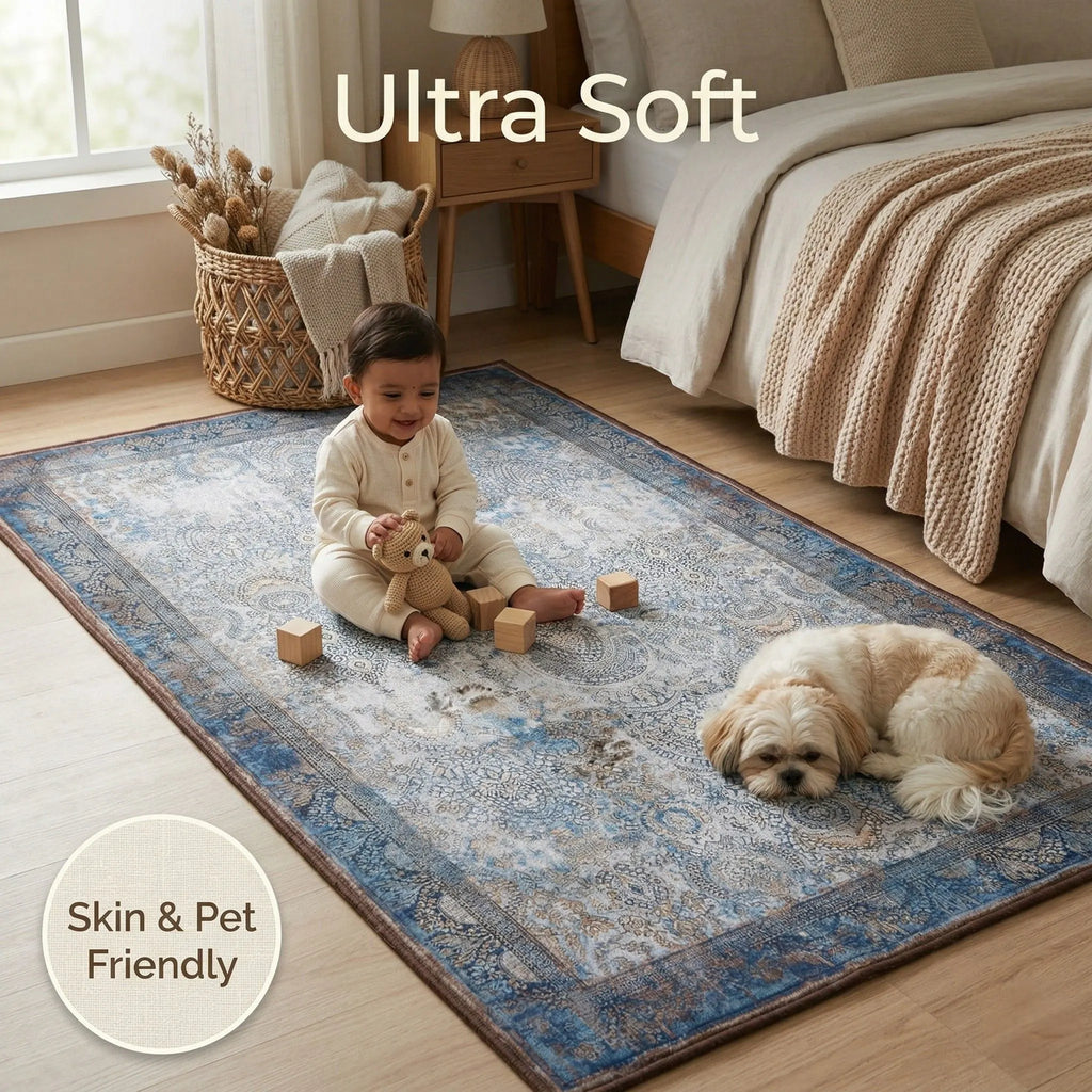 Dream Weaverz 91.44 cm  X 152.4 cm Silk Carpet (Rectangle, Grey)