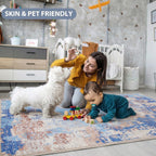 Dream Weaverz 121.92 cm  X 182.88 cm Silk Carpet (Rectangle, Blue)