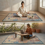 Dream Weaverz 121.92 cm  X 182.88 cm Silk Carpet (Rectangle, Multicolor)