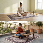 Dream Weaverz 121.92 cm  X 182.88 cm Silk Carpet (Rectangle, Multicolor)
