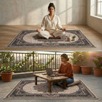 Dream Weaverz 121.92 cm  X 182.88 cm Silk Carpet (Rectangle, Maroon)