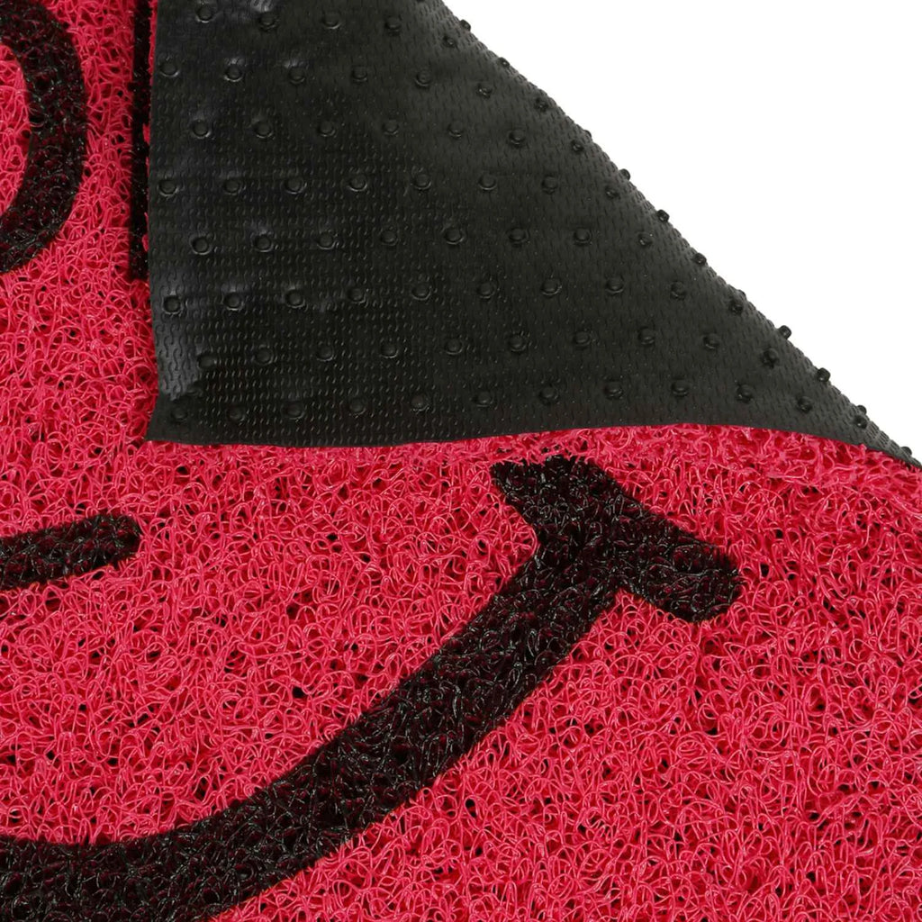 Dream Weaverz Rubber Door Mat (Pink, Medium)