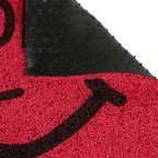 Dream Weaverz Rubber Door Mat (Pink, Medium)