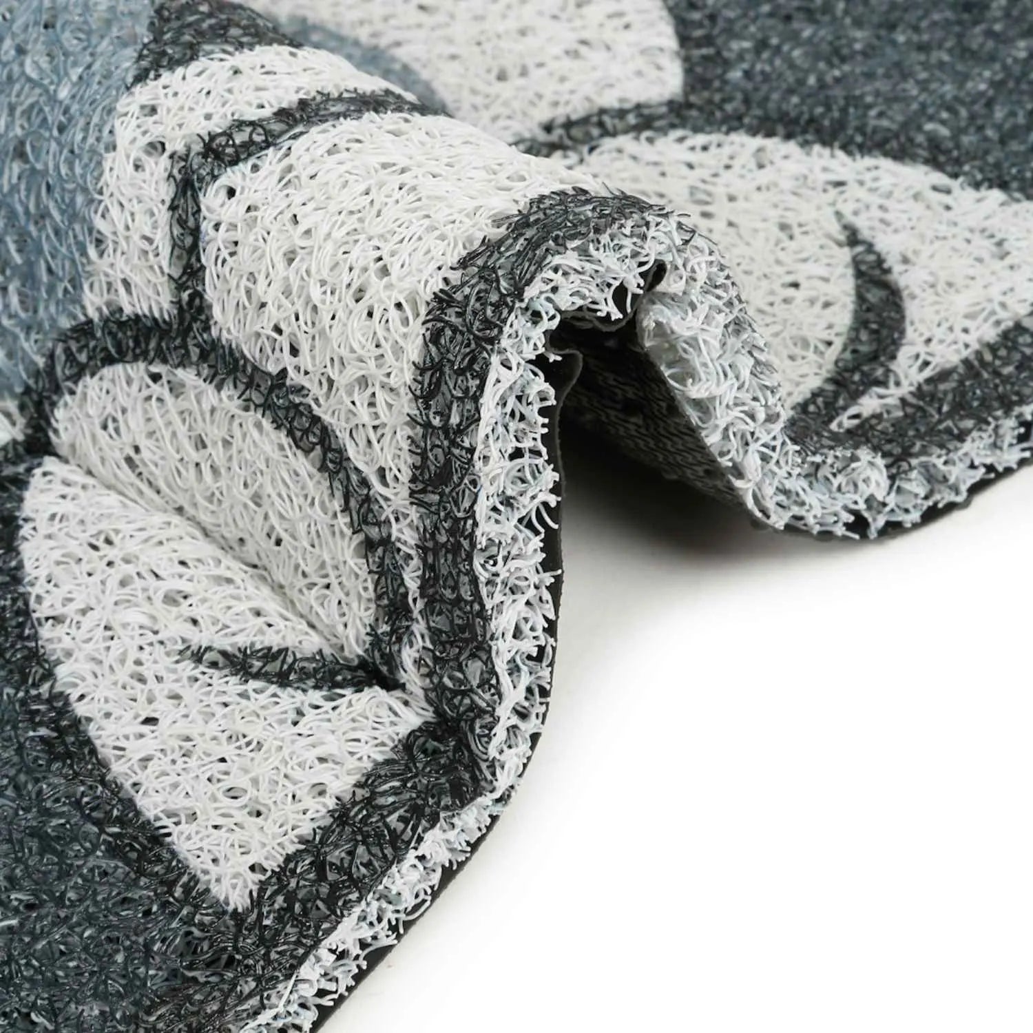 Dream Weaverz Rubber Door Mat (Grey, Medium)
