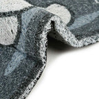Dream Weaverz Rubber Door Mat (Dark Grey, Medium)