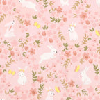 Dream Weaverz Cotton Super King Flat 220 TC Floral 1 Bedsheet with 2 Pillow Covers (Pink-White)