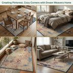 Dream Weaverz 121.92 cm  X 182.88 cm Silk Carpet (Rectangle, Multicolor)