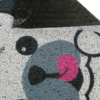 Dream Weaverz Rubber Door Mat (Grey, Medium)