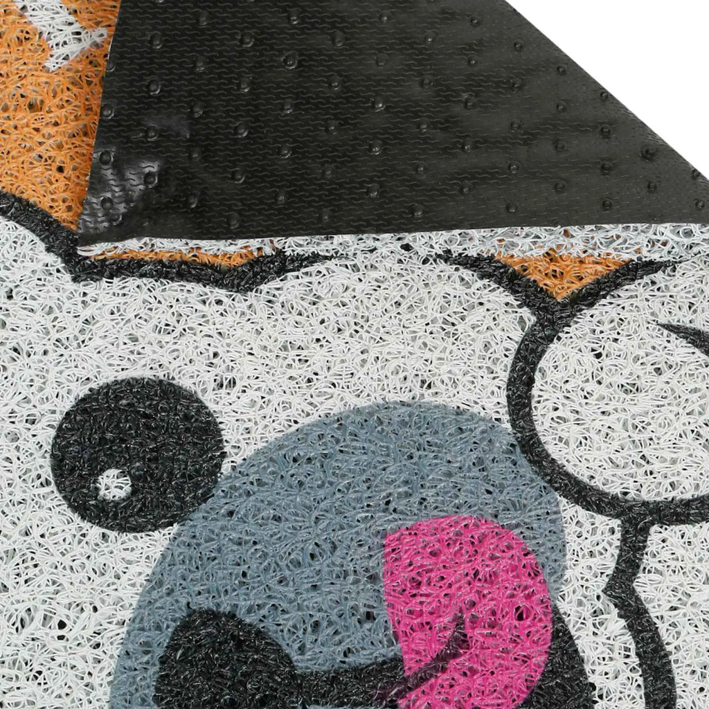 Dream Weaverz Rubber Door Mat (Yellow, Medium)