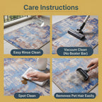Dream Weaverz 91.44 cm  X 152.4 cm Silk Carpet (Rectangle, Blue)