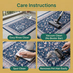 Dream Weaverz 91.44 cm  X 152.4 cm Silk Carpet (Rectangle, Blue)