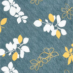 Dream Weaverz Polycotton King Fitted (Elastic) 260 TC Floral 1 Bedsheet with 2 Pillow Covers (Dark Green-White)