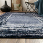 Dream Weaverz 91.44 cm  X 152.4 cm Silk Carpet (Rectangle, Black, White)